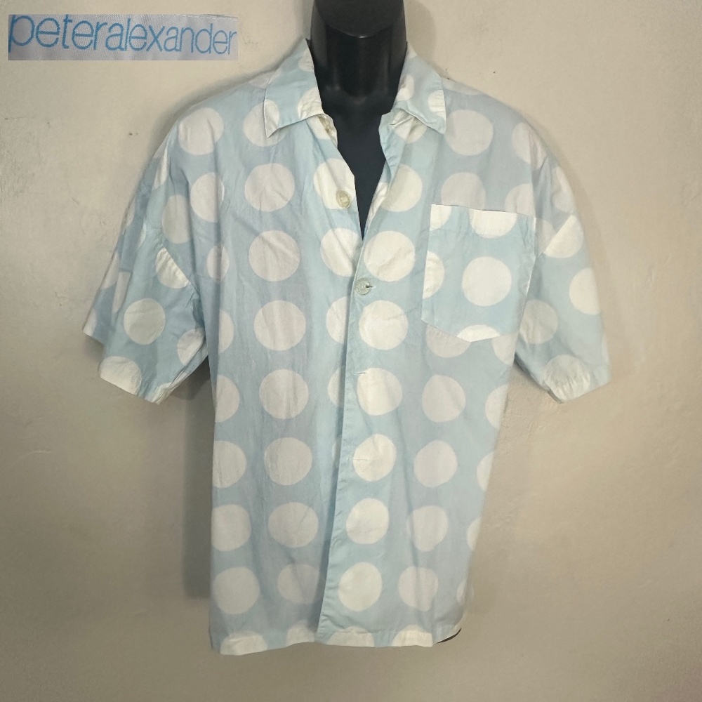 Peter Alexander Shirt Sleeve Shirt Medium loose fit Gently worn 100% cotton